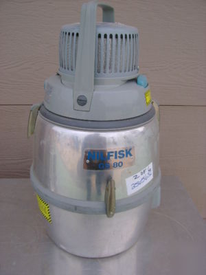 Nilfisk gs 80 stainless steel vacuum type gsd 115V 700W