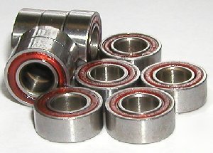 10 ceramic ball bearing 3 x 6 x 2.5 mm sealed 3X6