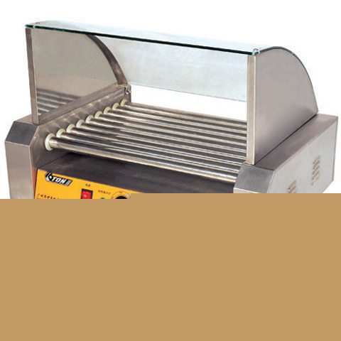 1000W commercial 5 roll hot dog roller warmer machine