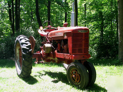 1950 ih farmall m, nice, no 