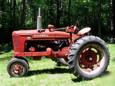 1950 ih farmall m, nice, no 