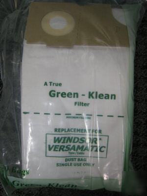 30 windsor versamatic vacuum bags triple layer bag
