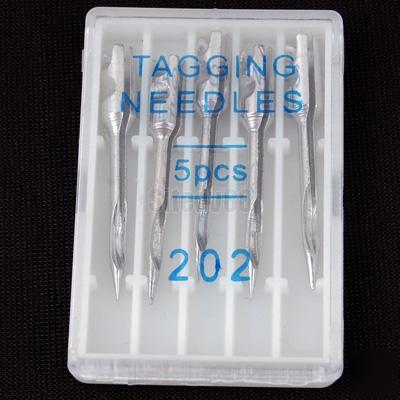 5 steel needles for price label garment tagging gun tag