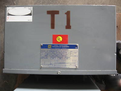 9 kva transformer pri 480V sec 208Y/120V 3 ph dry type