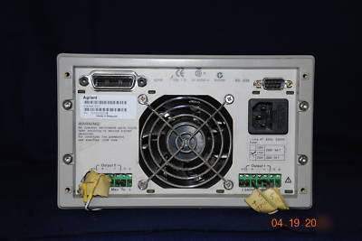 Agilent E3649A dual output power supply 