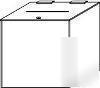 Ballot box acrylic suggestion box - 6