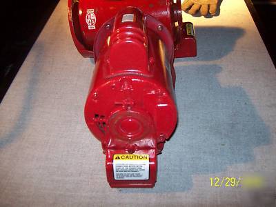 Bell & gossett 111034 1/12 hp motor for 100 series pump