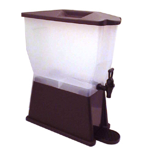 Beverage dispenser 3 gallon carlisle brown 10854-69