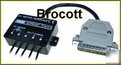 Dc motor controller - pc interface for dc motor control