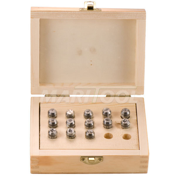 ER11 13 piece metric collet set 