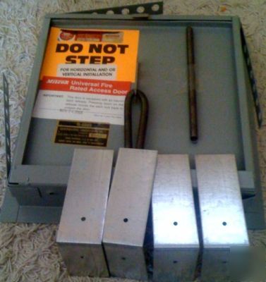 Fire rated access door milcore brand 12X12