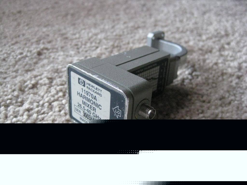 Hp / agilent 11970A 26.5 - 40 ghz harmonic mixer