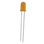 Lot of 15 yellow led for 5V 5MM integrated resistor