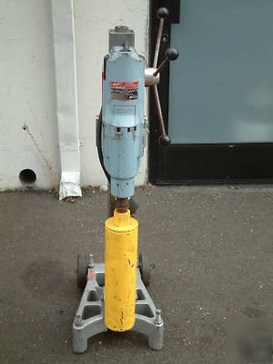 Milwaukee dymodrill with stand and bit #4099