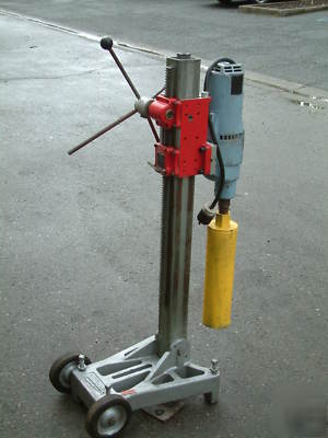 Milwaukee dymodrill with stand and bit #4099