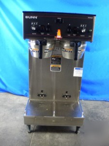 New bunn o matic dual soft heat coffee maker 120/240V