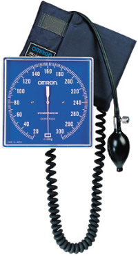 New omron square face wall blood pressure aneroid 