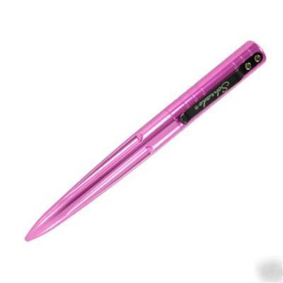 New schrade tactical combat self defense pen pink item