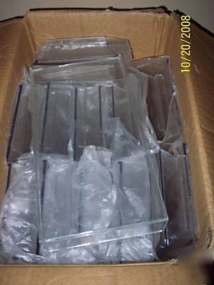 New slatwall cap displayer 24 pcs acrylic 6 1/2