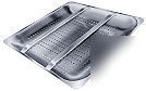 Scrap basket for soil table