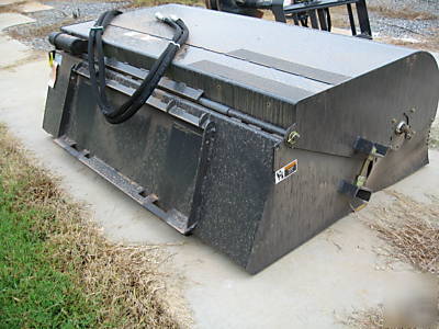 Sweepster hopper sweeper for skid steer free shipping