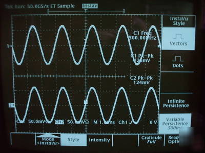 Tektronix TDS520C 500 mhz 2+2CH 1GS/s w/instavu, $$$'s
