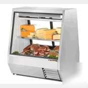 True tdbd-48-2| double duty 2 door deli case|