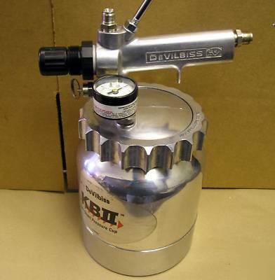 devilbiss 2 qt stainless steel pressure pot kb-545