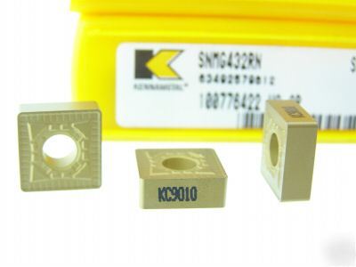 100 kennametal snmg 432RN KC9010 carbide inserts M180S