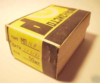 50 x germanium transistor MP16A + + vintage + rare 