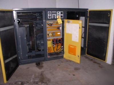 75 hp kaeser model CS91 rotary air compressor 360 cfm