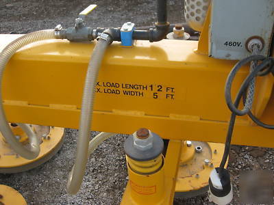 Anver vacuum lifter/loader 10,000 lbs lifting capacity