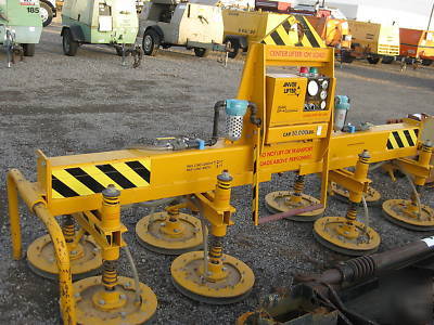 Anver vacuum lifter/loader 10,000 lbs lifting capacity