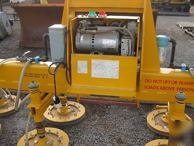 Anver vacuum lifter/loader 10,000 lbs lifting capacity
