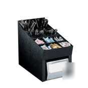 Dispense rite silverware condiment/napkin organizer