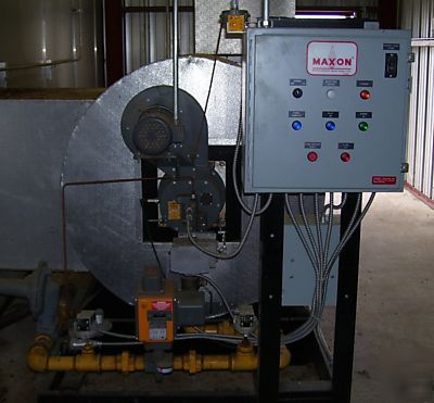 Dual unitemp lumber dry kilns, 100K board feet capacity