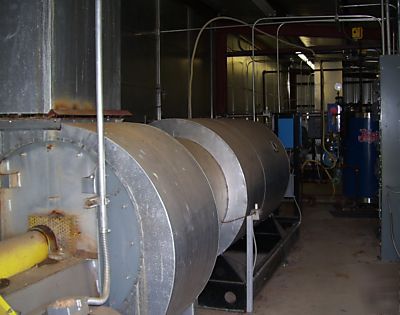 Dual unitemp lumber dry kilns, 100K board feet capacity