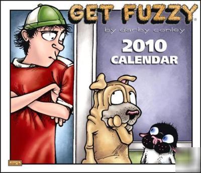 Get fuzzy 2010 desk calendar