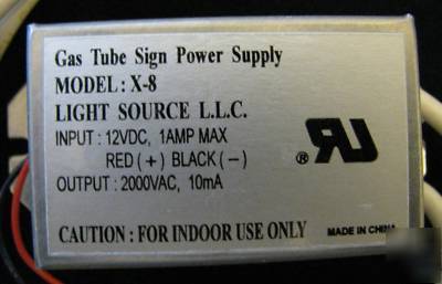 High voltage power supply neon sign 2000VAC 30KHZ tesla