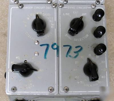 Military oscilloscope us. navy dept. of ships os-8C/u