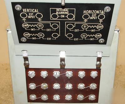 Military oscilloscope us. navy dept. of ships os-8C/u