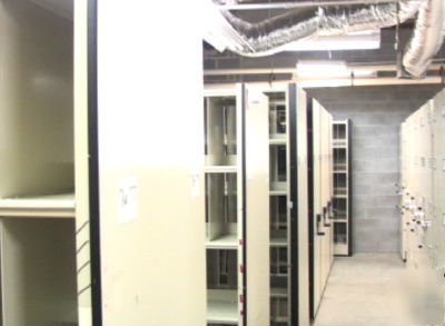 Mobile filing storage system for legalsize boxes police