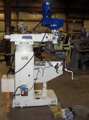 New vertical milling machine 