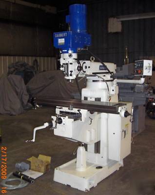 New vertical milling machine 