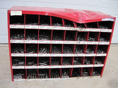 Pull out dowel pin assortment bin cabinet 5000 pcs+