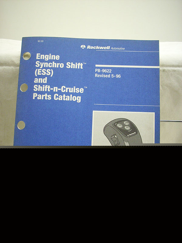 Rockwell engine synchro ees shift cruise parts catalog