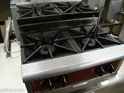 Southbend hdo-24 nat gas 4 burner countertop hot plate