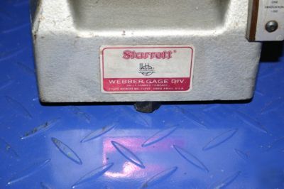 Starrett - webber optical height gauge model 61