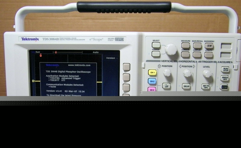 Tektronix TDS3064B digital oscilloscope tds 3064B w/opt