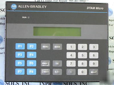 Allen bradley 2707-M232P3 dtam micro series d rev a